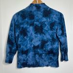 Relativity  Zip Up Cotton Sweater Lightweight Women’s Size Medium Blue Photo 3