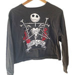 Disney  Tim Burton the night before Christmas long sleeve crop large Photo 0