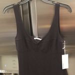 Reformation 💕💕 Braun Dress Black Midi Dress M NWT Photo 7