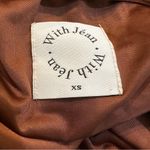 With Jean  Miles Plaid Mini Skirt In Cher Yellow Size XS Photo 11