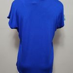 New directions royal blue neon studded tee size small Photo 5
