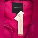 Talbots  The puffer down vest Medium fuchsia NWT Photo 1