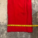 Alvee Designs Red Beaded Wide Leg Romper Size 6 Photo 8