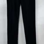 CAbi Black riding Leggings S elastic pull on w/Ankle Zipper #999 Photo 0