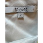 Badgley Mischka  Womens Floral Print Dress in Yellow 0 Long Gown Maxi Photo 6