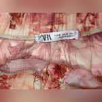 ZARA  Women’s Coral Patterned Pajamas Shorts Size‎ M Photo 3