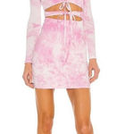Lovers + Friends Justine Mini Dress in Pink Large New long Sleeve Photo 0