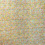 Storia Yellow Ditsy Floral Sweetheart Neck Smocked Mini Dress M Photo 4