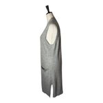 Neiman Marcus Sweater Women Small Gray Cashmere Open Long Line Cardigan Luxury Photo 4