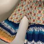 Olive Hill ‘Zoe’ peasant top bell sleeves M Size M Photo 3