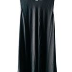 H&M Green Sleeveless Bag Dress Size Large minimalist oversized baggy flowy olive Photo 0