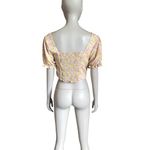 Le lis Pink, Orange, Yellow and White Floral Crop Top Photo 3
