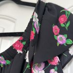 EXPRESS Floral jumpsuit with sleeves worn up or down Photo 4