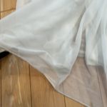 Sequin Hearts white beaded halter lined chiffon open back full length dress Size undefined Photo 8