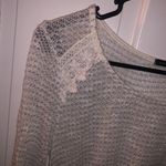 Staccato White Lace Open Back Top Photo 2