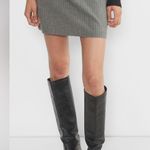 Aritzia Wilfred Classic high-rise twill A-line mini skirt, size 10 Photo 13