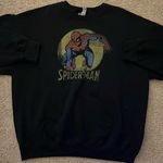 Urban Outfitters  Black Spider-Man Sweatshirt Photo 0