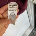 Patagonia  burgundy organic cotton‎ quilted snap t jacket size small Photo 2