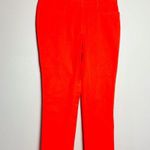 CLEARANCE! Tomato Red Cotton Pants Size 6 EUC Photo 0