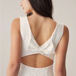 Rihoas White Lace Backless Mini Dress Photo 3