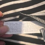 ZARA Disney Mickey Mouse Striped Long Sleeve Shirt  Women Size M Black White Photo 3