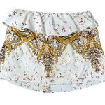 Free People  Intimately Strapless Tube Top Ruffle Paisley Top Size Small #1349-LA Photo 1