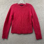 EXPRESS Y2K ‎ Lambs Wool Long Sleeve Knit Sweater Preppy Cropped Retro Women's M Photo 0