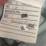 Kennedy Blue Riley Maxi V Neck Sleeveless Dress size 0 Seaglass Green Formal Photo 6