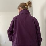 L.L.Bean Vintage  Purple Fleece Lines Ski Jacket Photo 4