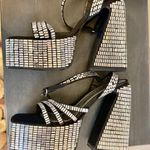 🆕Azalea Wang Jennifer Glamorous Silver Strappy Sandals SZ 8.5 Photo 4