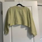 We Wore What Crop Crewneck Sweater Photo 0