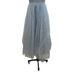 Ivy City Co. Jayne Snowflake Dress Tulle Glitter Cinderella Blue Silver Small Photo 12
