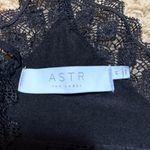 ASTR  Elegant Black Lace Blouse Photo 1