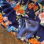 Bluenotes  Floral Crop Tank Top Womens Size MD Photo 3