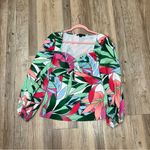 Boston Proper  Palma Rainforest Sweetheart Ring Knit Top size small Photo 1