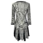 Mechant Y2K Vintage Tunic Top S/M Fairy Whimsigoth Sheer Asymmetrical Lace Shirt Black Photo 5