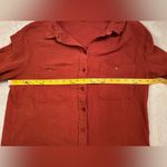 Sanctuary  Medium Burnt Orange Button Down Shirt with Collar Photo 9