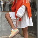 Ruby and Jenna Orange Knit Sweater Photo 0