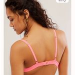 Free People x We Are HAH On the Double Bralette in Bubble Gum Pink XS NWT Photo 1
