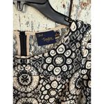 Just Taylor women’s Short black Ivory Crochet Lace dress, size 4 Photo 3