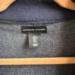 Adrienne Vittadini  Women’s Navy Knit Blazer Cardigan Jacket Casual Work Size L Photo 4