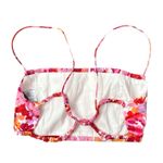 White Fox Boutique White Fox Make it Come True Crop Pink Floral Print Size Small Photo 3