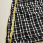 Sim & Sam NWT Black White Plaid Pleated Flat Front Wrap Mini Skirt Sim Sam New Schoolgirl Photo 5
