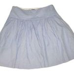 Gap a line skirt lined blue size 6 Photo 0