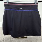 FILA Women's Black Golf Skort with Pink and Blue Accents Sz XS Photo 4