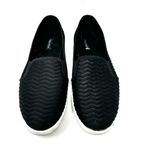 Nautica black fabric slip on tennis shoes, size 10 Photo 2