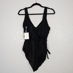 ANDIE NWT Black The Belmar One Piece Swimsuit Size Medium Photo 6