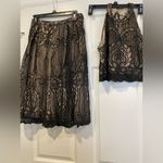 Francesca’s Two Piece Lace Skirt & Top‎ Black Photo 1
