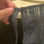 Love Shack Fancy Womens Elegant Gwen Ruffled Tiered Mini Dress Black Photo 8