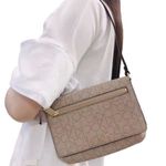 Calvin Klein  mini Beige Logo HAND OR SHOULDER BAG Photo 7